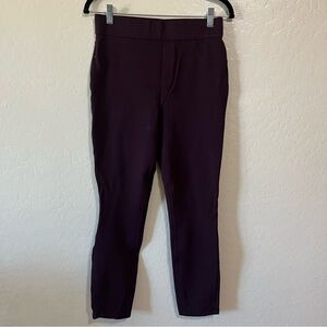 SPANX The Perfect Purple Ponte Skinny Ankle Pant Size M